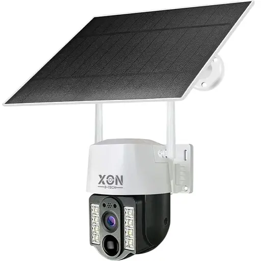 IP-камера вулична з акумулятором XON Wi-Fi/4G 8000mAh Solar 1080P SmartCam Білий (MCBSM31VW 4750)