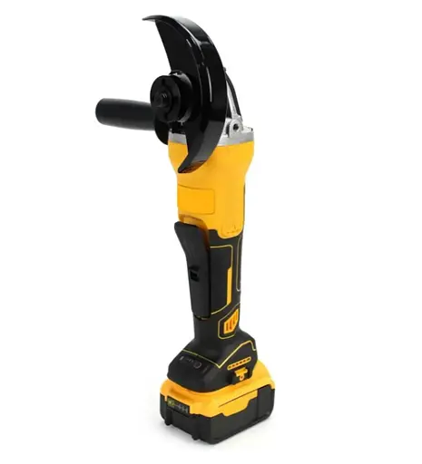 Акумуляторний набір інструментів 28V у кейсі дриль шурупокрут ударний гайковер болгарка перфоратор Жовто-чорний - фото 6