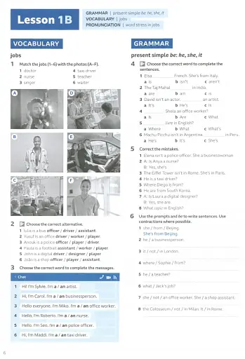 Speak Out A1. Workbook with Key - фото 6
