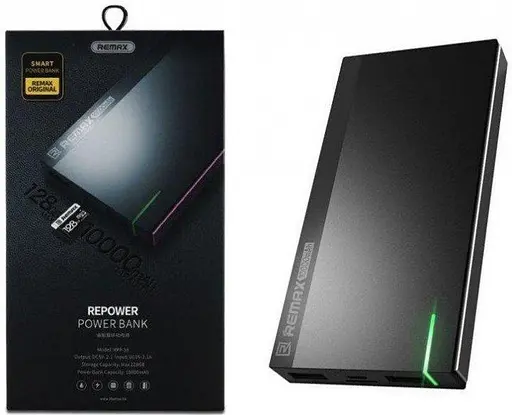 Зовнішній акумулятор Remax Re-Power SD Drive RP-58 10000mAh Silver - фото 2