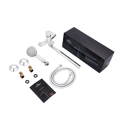 Змішувач для ванної Kroner KRP Brocken - C070 CV023598 Хром - фото 8