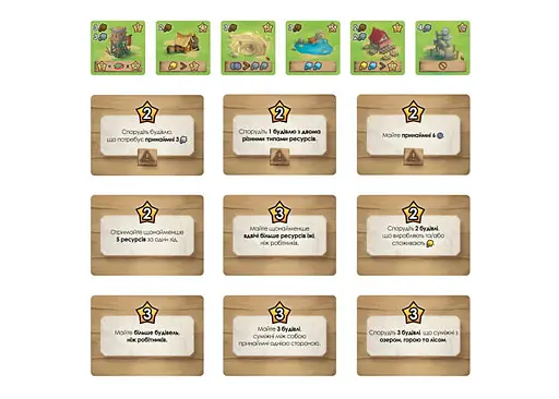 Настільна гра Ігромаг Маленьке містечко (Little Town) (укр.) (7300) - фото 6