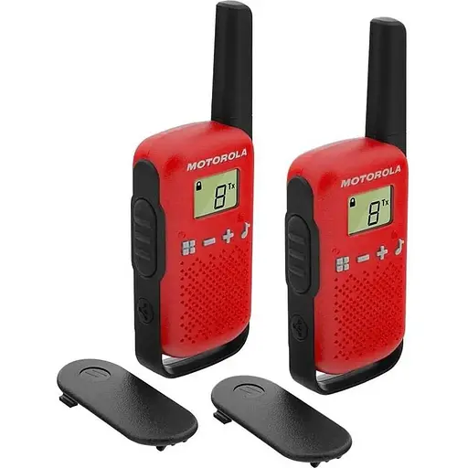 Рация Motorola TALKABOUT T42 Twin Pack B4P00811RDKMAW Red [76635]