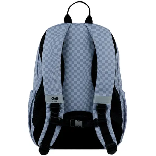 Рюкзак GoPack Education 120M-2 Pixel Mood Сірий (GO26-120M-2) - фото 6