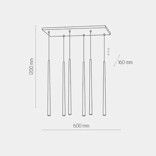 Підвісний світильник TK Lighting 6420 Piano - фото 2