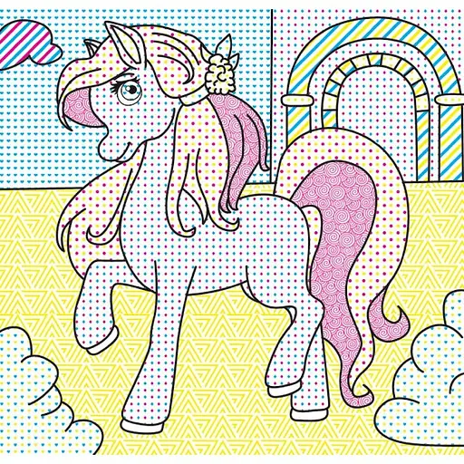 Водные раскраски Волшебная раскраска Пони 757173, 4 картинки - фото 5