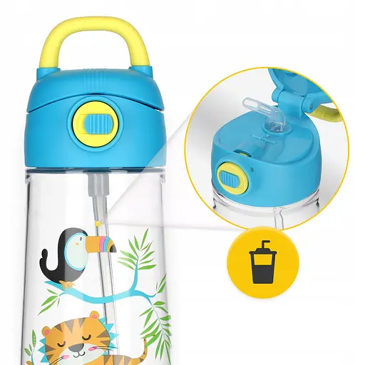 Пляшка для води дитяча 4FIZJO 550 мл Mix (P-5905973403702) - фото 9