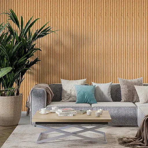 Рейка декоративна Wall Sticker WPC стінова 3000х160х23 мм Сосна SW-00001526 - фото 7