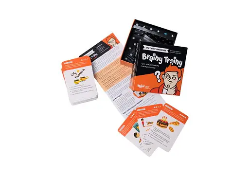 Настільна гра Brainy Trainy Brainy Trainy Критичне мислення (укр.) (УКР063) - фото 4