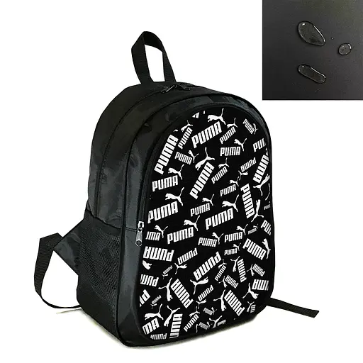 Рюкзак міський/шкільний 38×28см з принтом Puma дитячий, підлітковий, спортивний (4212)