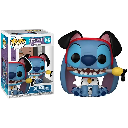 Коллекционная фигурка Funko Pop Лило и Стич Lilo and Stitch Dalmatians Pongo 10 см FP LS S 1462 - фото 1