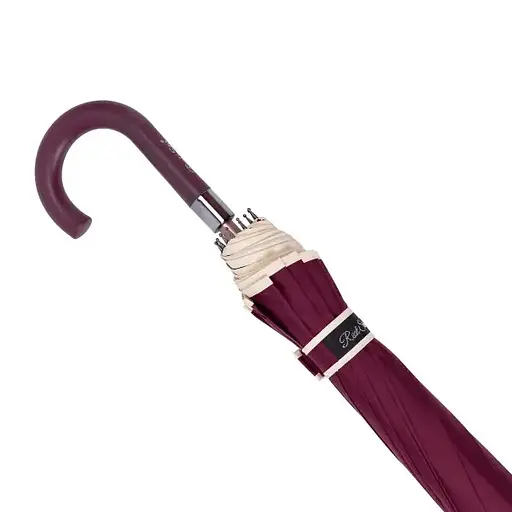 Парасоля-тростина Yiwu HP-23-16R напівавтомат складна 120 см червона - фото 4