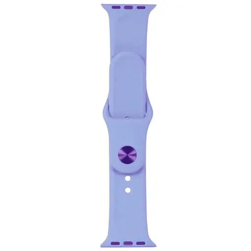 Ремешок Apple Watch Silicone 42/44/45/46/49 мм Lilac L (5) (5) - фото 1