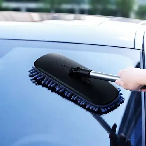 Автомобільна швабра Baseus Handy home Car Dual-use Mop CRTB-01 чорна - фото 4