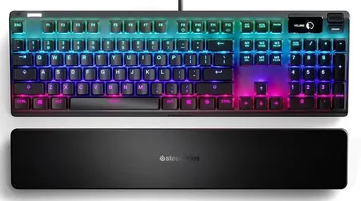 Клавиатура игровая SteelSeries Apex 7 Blue Switch (64774, 64781) - фото 1