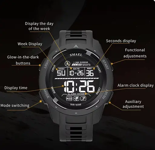 Годинник Smael Brutto Pro - фото 2