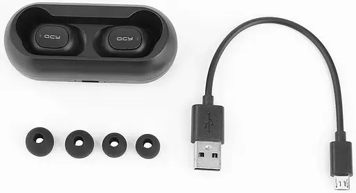 Наушники беспроводные QCY QS1 - фото 4