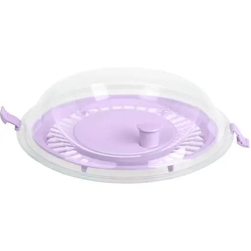 Сушка для салату та зелені Ardesto Fresh 4.4 л бузкова AR1603LP - фото 3