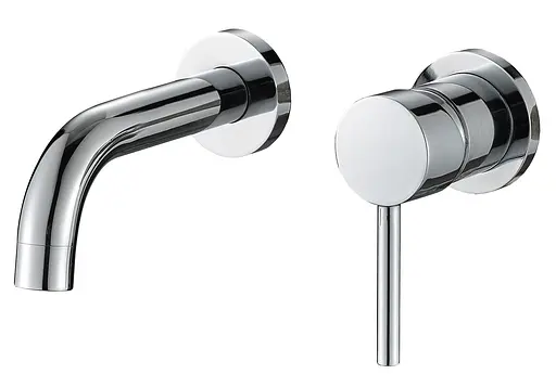 Смеситель для раковины VBI Milano chrome скрытого монтажа VBI-050102CH Хром - фото 1