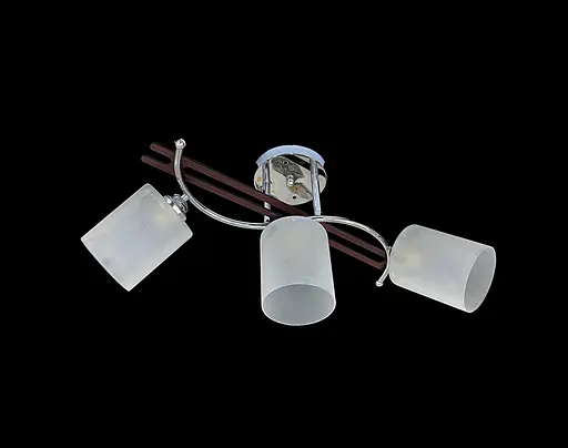 Стельова Люстра на 3 плафони VALESO 6341/3 (Хром)