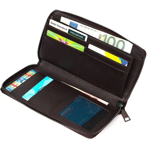 Шкіряна чоловіча сумка Bond 21х11,5х2 см sum0023568 - фото 3