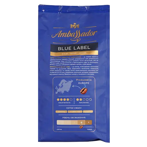 Кофе в зернах Ambassador Blue Label, 1 кг (55420) - фото 4