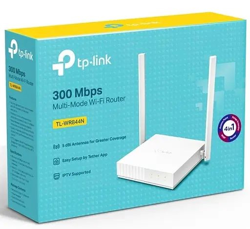 Роутер TP-Link TL-WR844N N300 White 802.11n (TL-WR844N) - фото 4