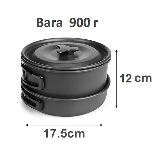 Набір туристичного посуду Ranger Prius Lux RA9947 - фото 3