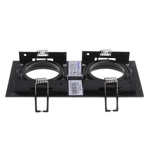 Світильник точковий Brille HDL-DT 105/2 SS BK MR16 L13-075 - фото 4
