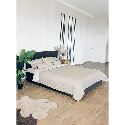 Покривало Sonex Tahiti двостороннє 240х220 см коричнево-бежеве (SO102521) - фото 4