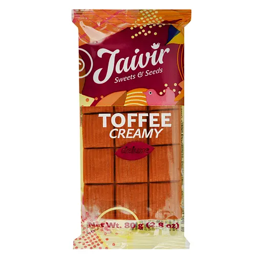 Ирис Жайвир Сливочный Люкс тираженный полутвердый 80 г