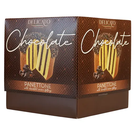 Пасха Delicato Italiano с шоколадным кремом и шоколадной глазурью 750 г - фото 2