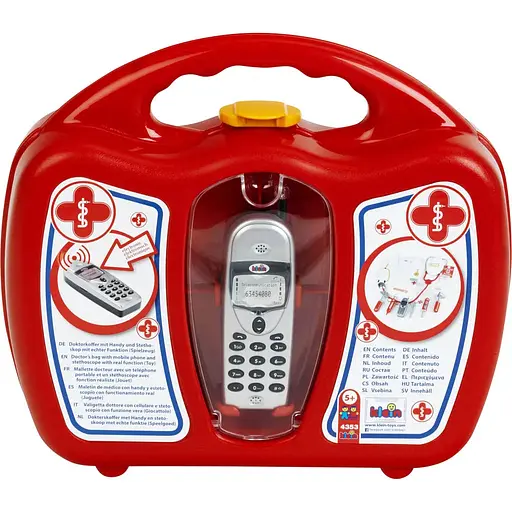 Іграшковий набір лікаря Klein з халатом та мобільним телефоном (4353) - фото 3
