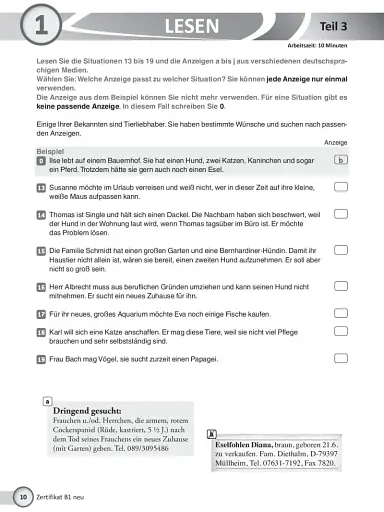 Zertifikat B1 neu Ubungsbuch + mp3-CD - фото 4