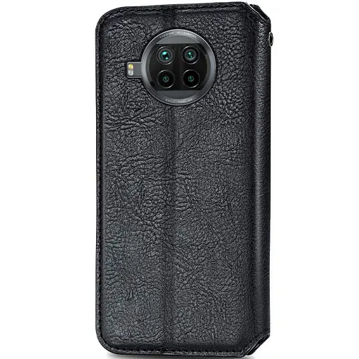 Шкіряний чохол-книжка Getman Cubic (PU) для Xiaomi Mi 10T Lite / Redmi Note 9 Pro 5G Чорний - фото 2