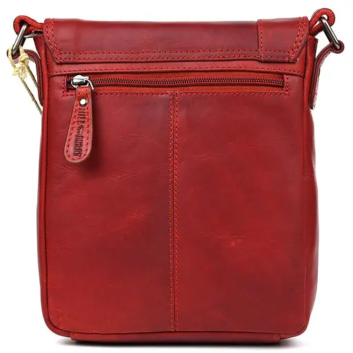 Чоловіча шкіряна сумка Hill&Burry 22х19х5 см sum0026487 - фото 2