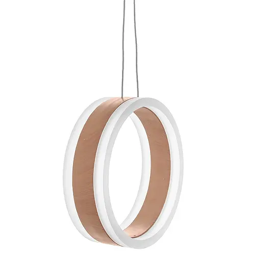 Потолочный светильник Brille подвесной светодиодный для спальни BR-939S/24W LED Wood - фото 3