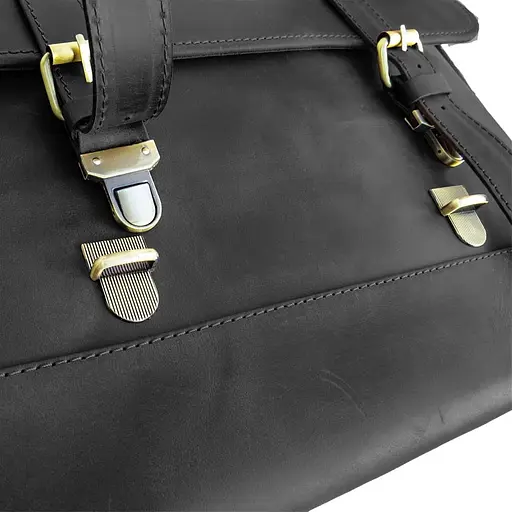 Портфель чоловічий шкіряний TARWA 38х31х9 см sum0028402 - фото 2