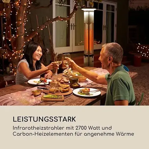 Мегалитический лучистый обогреватель Blumfeldt Megalith 2700 W до 54 м² (10033290) - фото 8