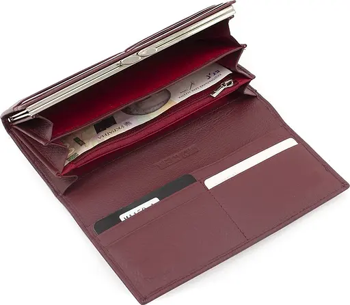 Кожаный женский кошелек Marco Coverna acs0029500 - фото 5