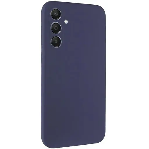 Чехол Silicone Cover Lakshmi Full Camera (AAA) для Samsung Galaxy A56 5G Темно-синий / Midnight blue