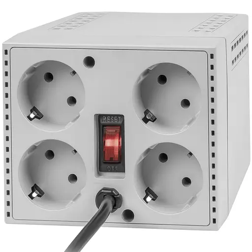 Стабілізатор напруги Defender AVR PX 2000 1000 Вт 4 розетки - фото 4