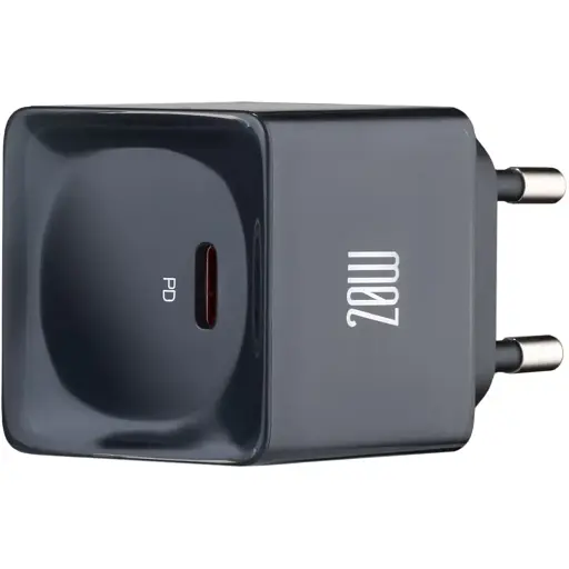 Мережевий зарядний пристрій McDodo 20W Dichromatic GaN PD Fast Charger ( EU Plug ) CH-3771 Чорний - фото 1