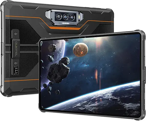 Планшет Oukitel RT8 11` FHD+ 6GB/256GB / G99 / 20000mAh / 48+32Мп / IP69K / LTE Orange with hand - фото 3