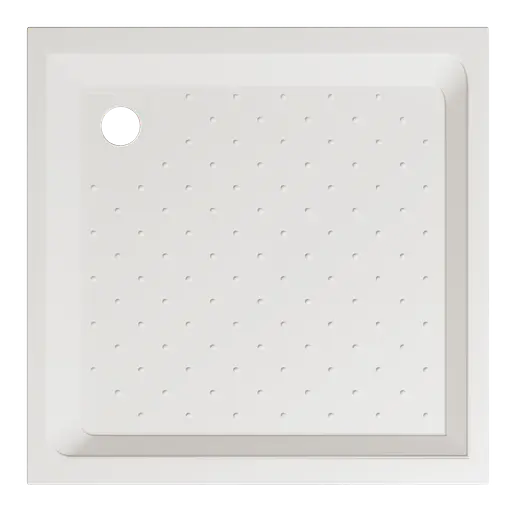 Душовий піддон Amidicon 900x900 з штучного каменю ПІДДОН_90_HL Білий - фото 7