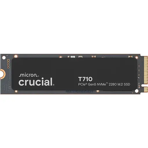 Накопитель SSD Micron m.2 NVMe 1TB Crucial T710 PCIe 5.0 (CT1000T710SSD8) - фото 1