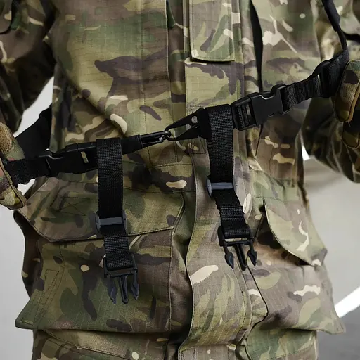 Ремінь Kiborg 2-точковий для АК РПК Black Multicam (1000-k8025) - фото 10