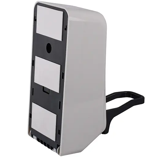 Дозатор жидкого мыла HOTEC 13.205 для санузла настенный локтевой 1000 мл светло-серый пластиковый - фото 5