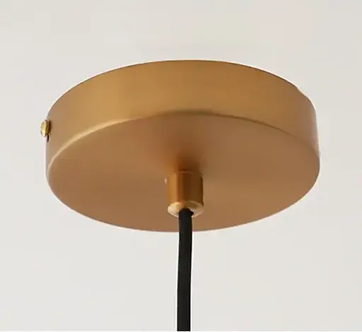 Світлодіодна люстра Симфонія 5023 (Золота) на 3 плафони - фото 5