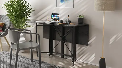 Стіл-книга трансформер Спайдер Ferrum-decor 750x1150x880 Чорний метал ДСП Сосна Кембра 16 мм (FRD-105090) - фото 10